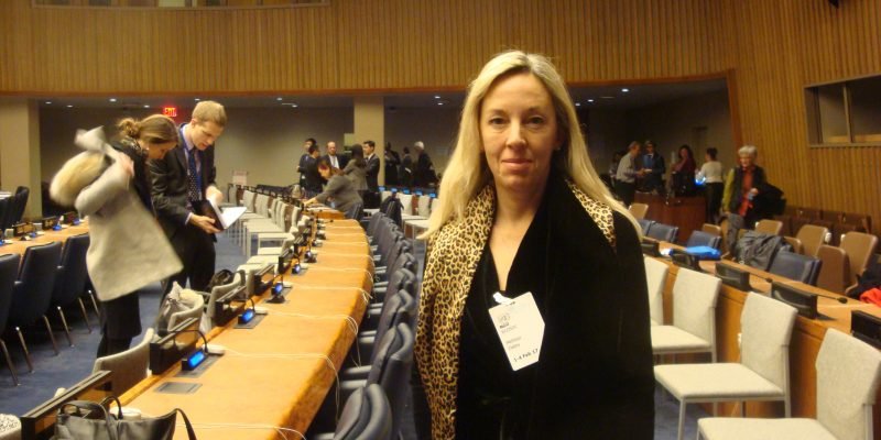 Melissa at the plenary
