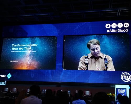 Ray Kuzwell, author of "Singularity is near"