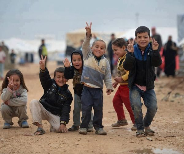Syrian Children in Camp Atma