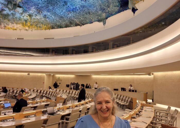 Tadros at UNHRC session