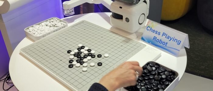 playing a game with human