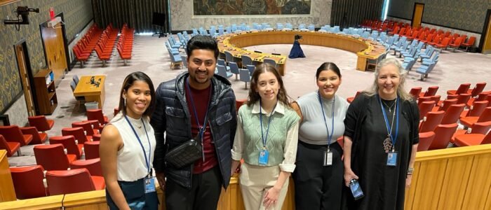 Tadros with SNHU students