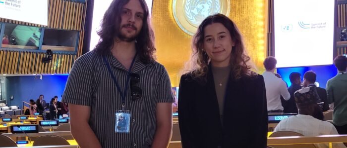 SNHU students Mason and Autumn attending the opening ceremony at the General Assembly