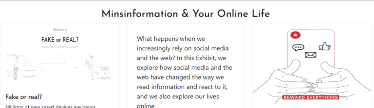 Misinformation and your online life